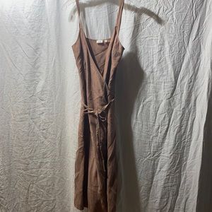 Wilfred wrap dress with pockets